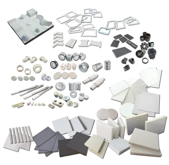 High Purity Silicon Carbide Ceramic Round Grain Parts