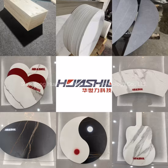 Fast Speed CNC Straight Line and Shaped Porcelain Furniture Sintered Stone Cutting Machine