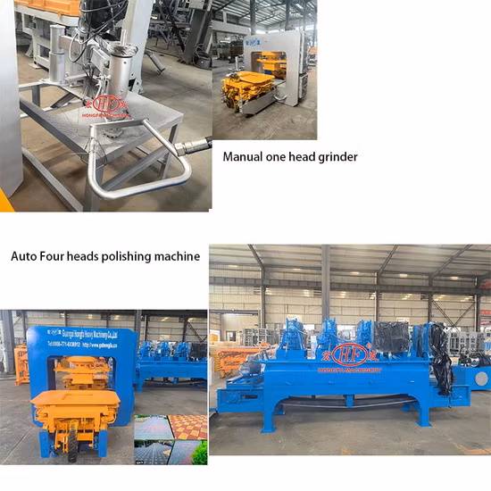 Porcelain Ceramic Floor Tiles Concrete Floor Tile Making Machine Terrazzo Tile Machine