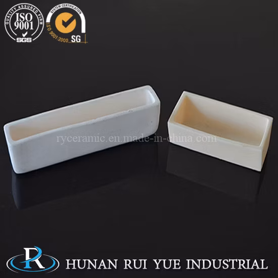 99 Al2O3 Alumina Industrial Ceramic Crucible Sagger for Melting Iridium