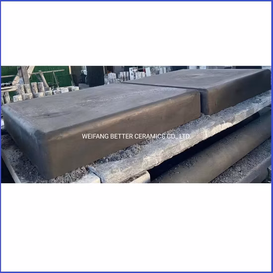 High hardness recrystallization silicon carbide crucibles Sisic saggers for semiconductor industry