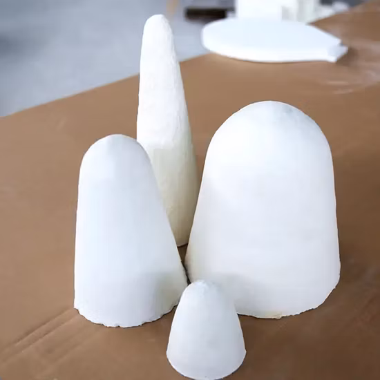 High Tensile Strength Industrial Thermal Insulation Ceramic Fiber Blanket Ceramic Fiber vacuum Formed Shaped for Steel Industry