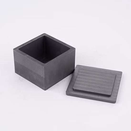 Custom Sized Graphite Crucible Round Bottom Sic Sagger 60kg Graphite Crucible 70 Kg for Cast Iron Melting