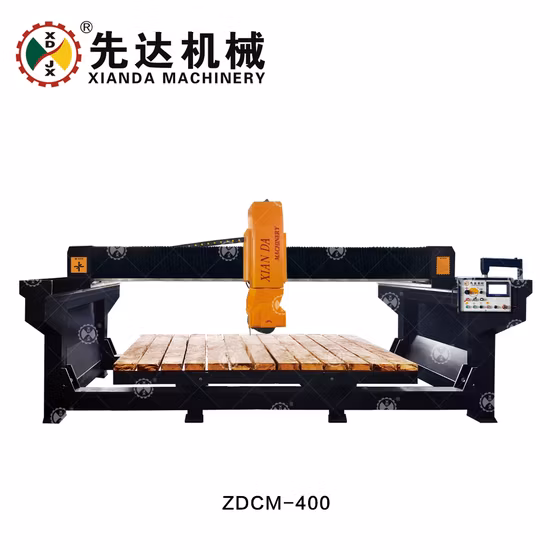 Monobloc Automatic 45 Degree Miter Ceramic Tile Cutter Bridge Stone Cutting Machine for Granite, Marble, Quartz, Porcelain