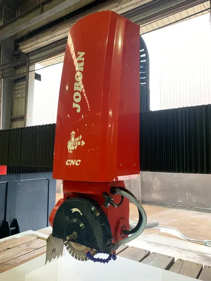 Italian Software Hualong Machinery 5 Axis CNC Bridge Saw Stone Cutting Machine for Granite Marble Quartz Porcelain Countertop Tiles Making Machine in Canada