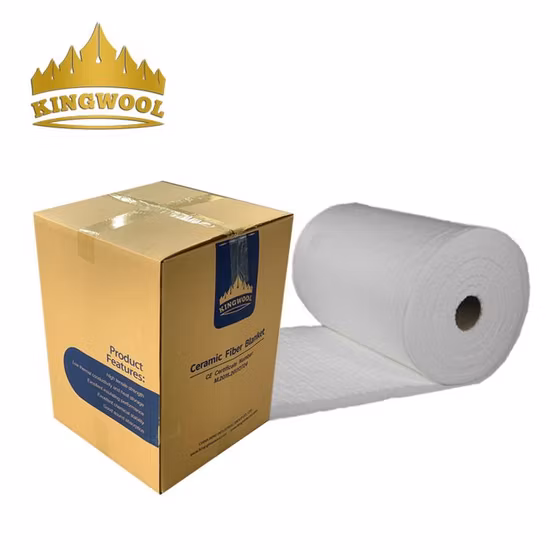 1260c Aluminosilicate Wool Blanket Refractory Ceramic Fiber for Klin